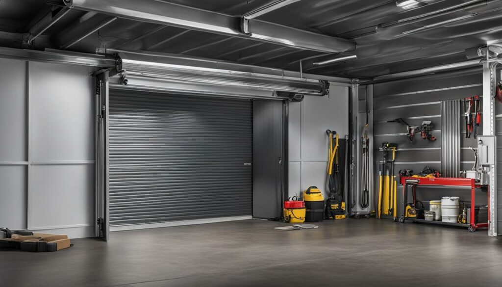 Lubrication for garage doors
