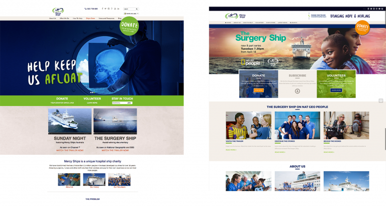 Mercy Ships Website